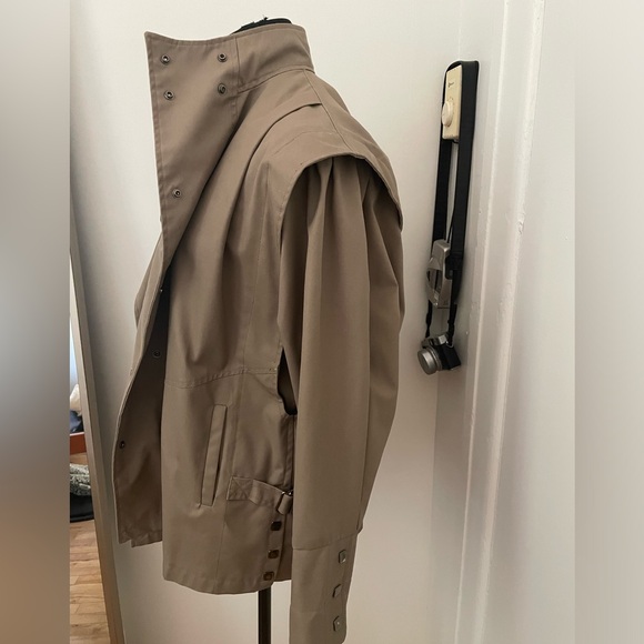 SOLD Vintage 100% cotton half trench - Picture 3 of 4